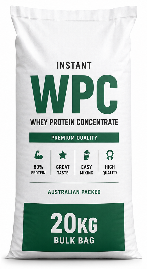Whey Protein Isolate (WPC) 20kg Bulk Bag
