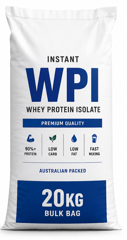 Whey Protein Isolate (WPI) 20kg Bulk Bag